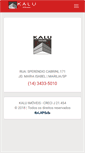 Mobile Screenshot of kaluimoveis.com